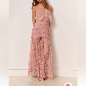 LoveShackFancy Sandy Lace Maxi Dress size 6